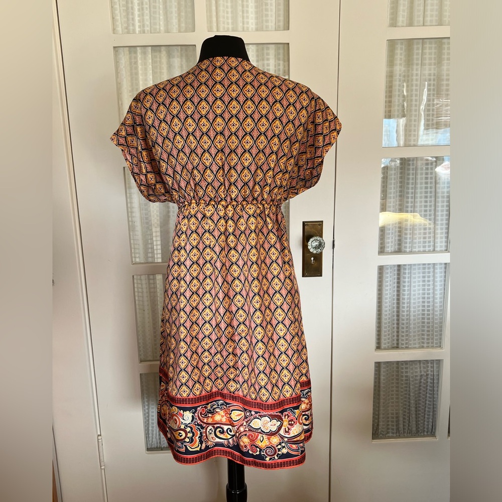 Banana Republic Multicolor Paisley Print Mini Dress - Picture 5 of 7